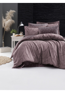 КПБ FIRST CHOICE Cotton Satin Rovena Lilac LRS-355
