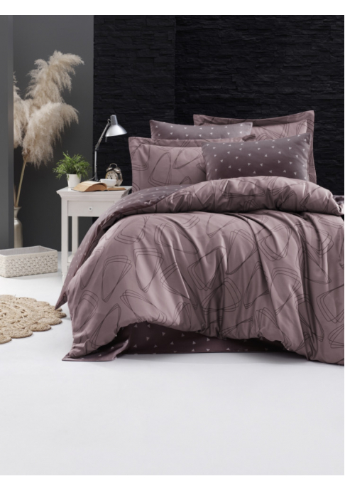 КПБ FIRST CHOICE Cotton Satin Rovena Lilac LRS-355