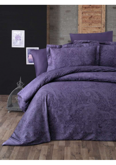 КПБ FIRST CHOICE Cotton Satin Neva Purple S-196