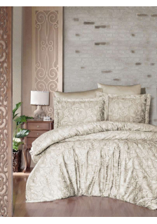 КПБ FIRST CHOICE Cotton Satin Delmor Cappuccino S-251