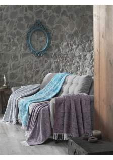 Плед KARNA хлопок "KILIM" 150х240 см