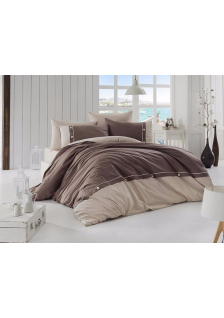 Постельное бельё First Choice Ranforce Kahve Постельное бельё First Choice Ranforce Kahve