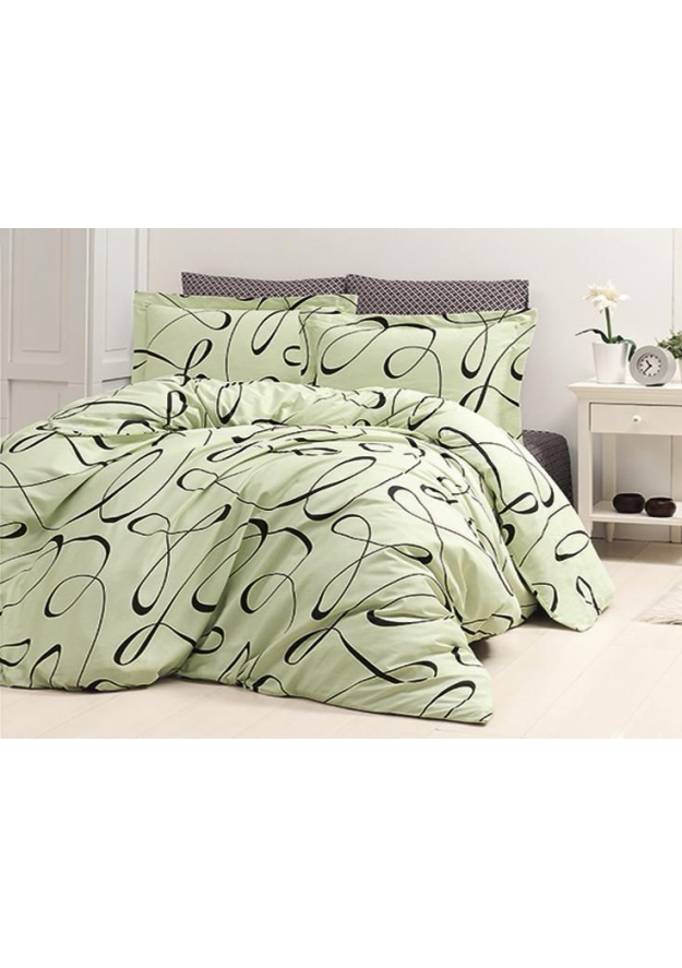 Постельное бельё First Choice Cotton Satin Calisto yesil