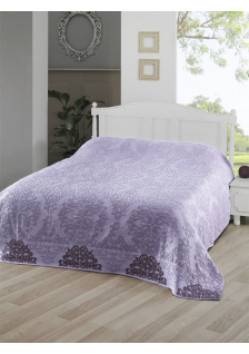 Простынь махровая "KARNA" жаккард OTTOMAN 200x220 см