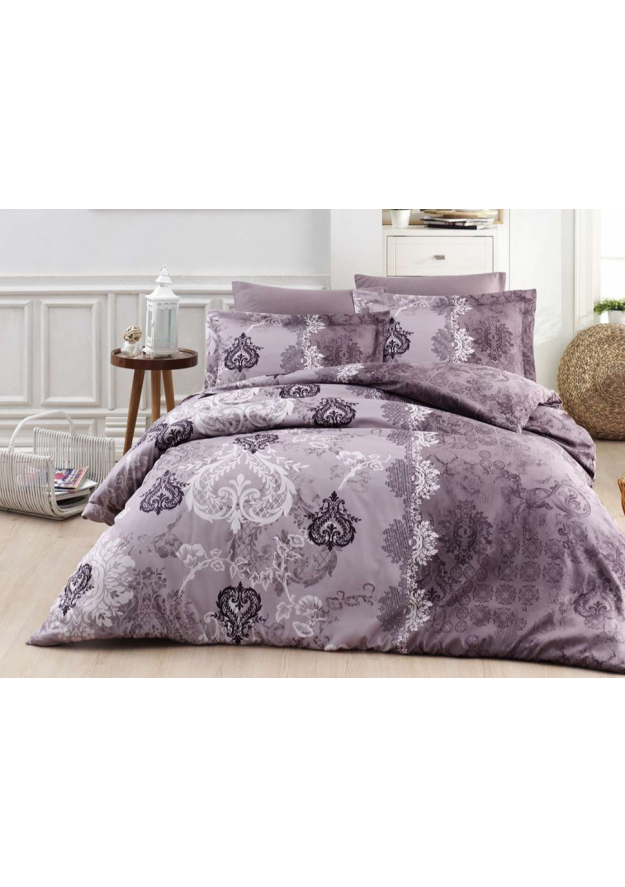 КПБ FIRST CHOICE Cotton Satin Lona Lilac LRS-333