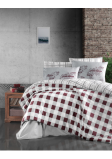 КПБ FIRST CHOICE Ranforce Edmon Dark Red R-401 КПБ FIRST CHOICE Ranforce Edmon Dark Red R-401