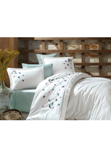 КПБ DANTELA VITA сатин с вышивкой 200*220 (50*70/4 шт.) MELODI КПБ DANTELA VITA сатин с вышивкой 200*220 (50*70/4 шт.) MELODI